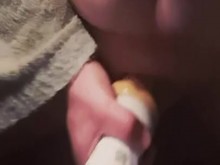 Mi novia me regaló un coño falso para la cuarentena, tuve que probarlo