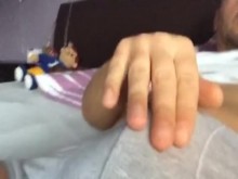 mi novio emocionado