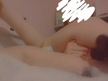 No pude evitarlo, estaba demasiado mojado ♡