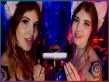 Dos egirls te lamen y te chupan las orejas | TME | Lengua doble Sonidos bucales PROFUNDOS, atención.