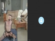Mascota traviesa en Skype