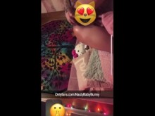 ???? Mi papá, un compañero de trabajo, me encontró aquí ???? Me hizo actuar para él en FaceTime para que no lo dijera.