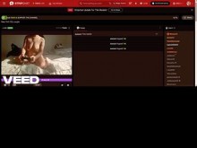 PS 5 GAMER MUJER Ébano Mamada En Webcam Strip Chat Realidad Garganta Profunda Pov GAMING FETISH